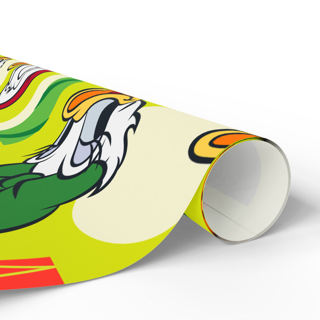 Holiday Donald Duck Wrapping Paper Roll — 'Ho Ho Ho' Festive Gift Wrap