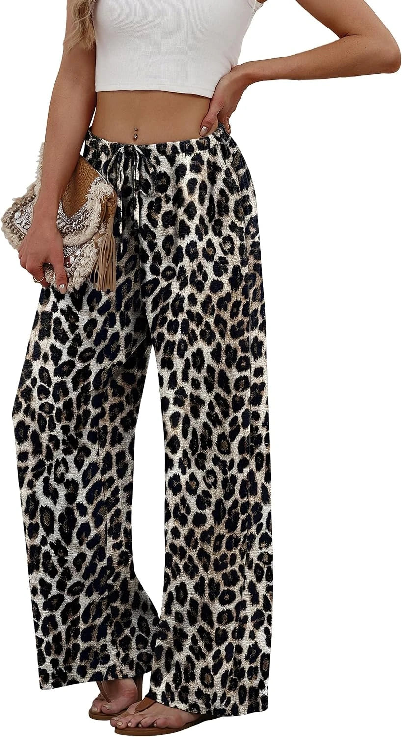 Sampeel Wide Leg Palazzo Pants