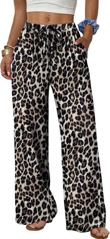 Sampeel Wide Leg Palazzo Pants