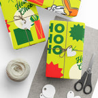 Holiday Donald Duck Wrapping Paper Roll — 'Ho Ho Ho' Festive Gift Wrap