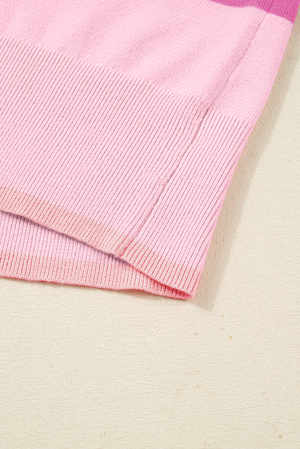 Green HOLLY JOLLY Sequined Colorblock Crew Neck Sweater