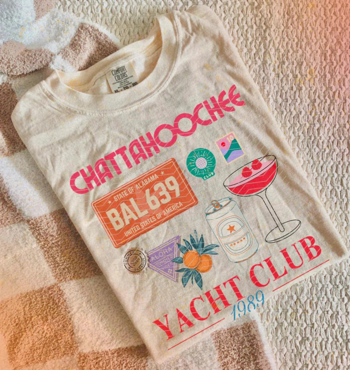 Chattahoochie Yacht club tee or sweatshirt