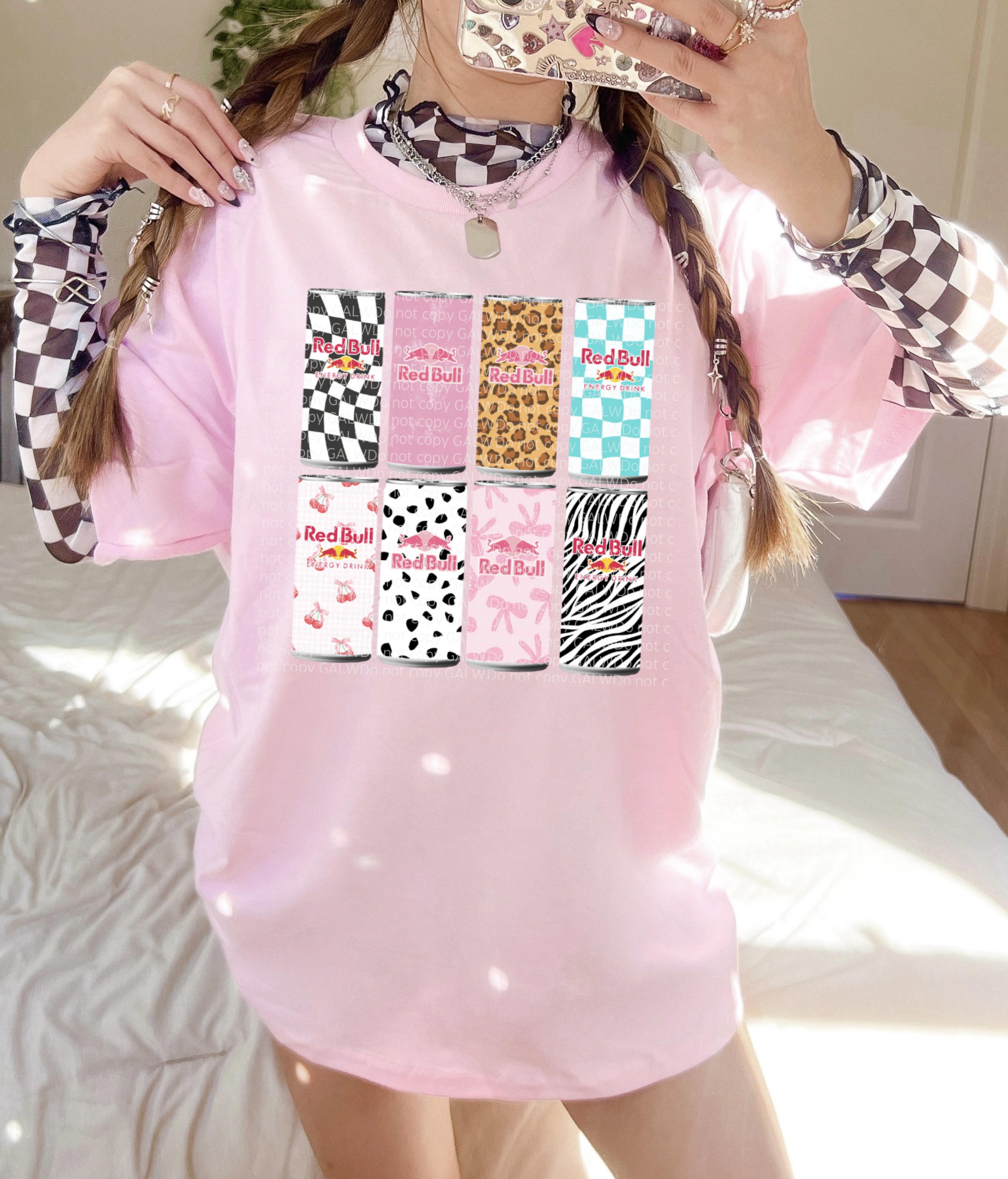 Preppy RedB collage tee or sweatshirt