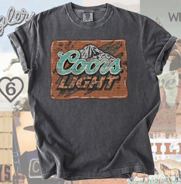 C light leopard vintage tee or sweatshirt