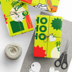 Holiday Donald Duck Wrapping Paper Roll — 'Ho Ho Ho' Festive Gift Wrap