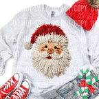 Rosie santa faux yawn tee or sweatshirt