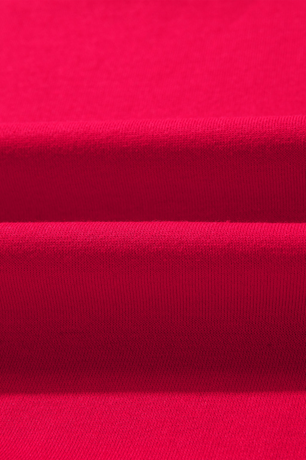 Racing Red Striped Patchwork Sleeve Colorblock Sweatshirt