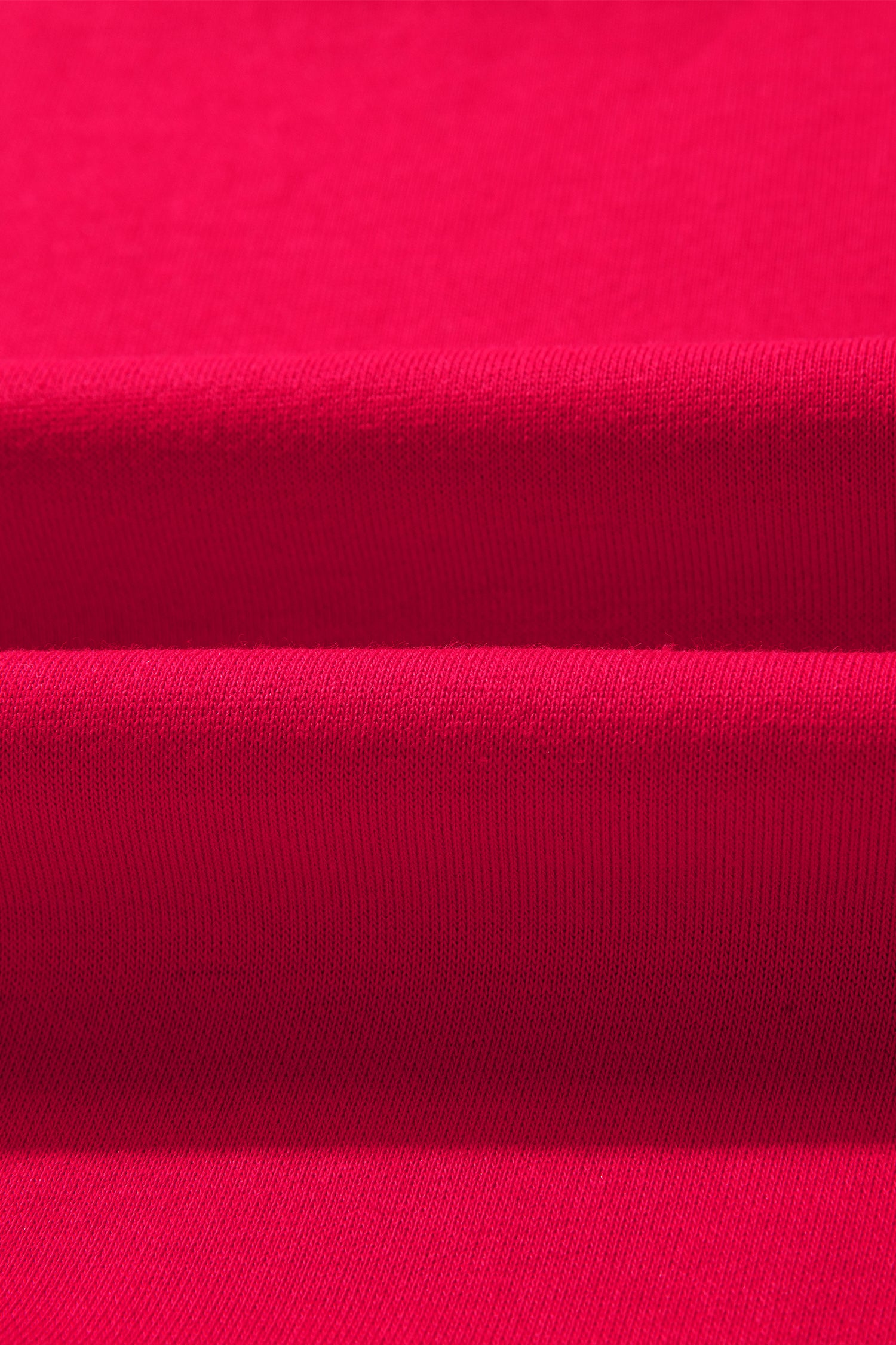 Racing Red Striped Patchwork Sleeve Colorblock Sweatshirt