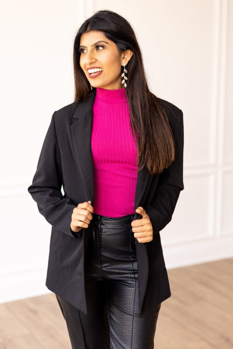Boyfriend Blazer Black