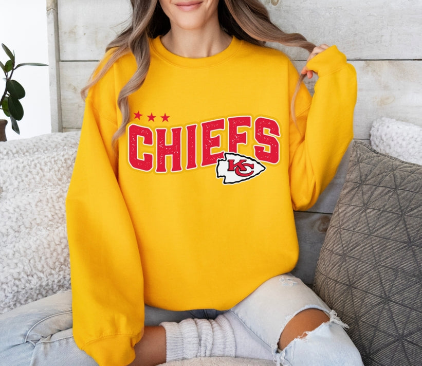 Chiefs Yellow Crewneck