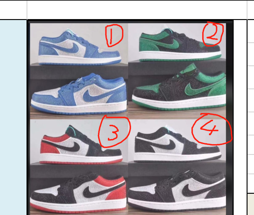 Nike Dunks with a Bling