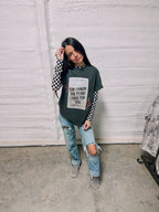 Checker mesh top ETA 20 BIZ DAYS