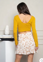 Yellow Long Sleeve Shirt