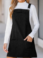 Corduroy Overall Dress