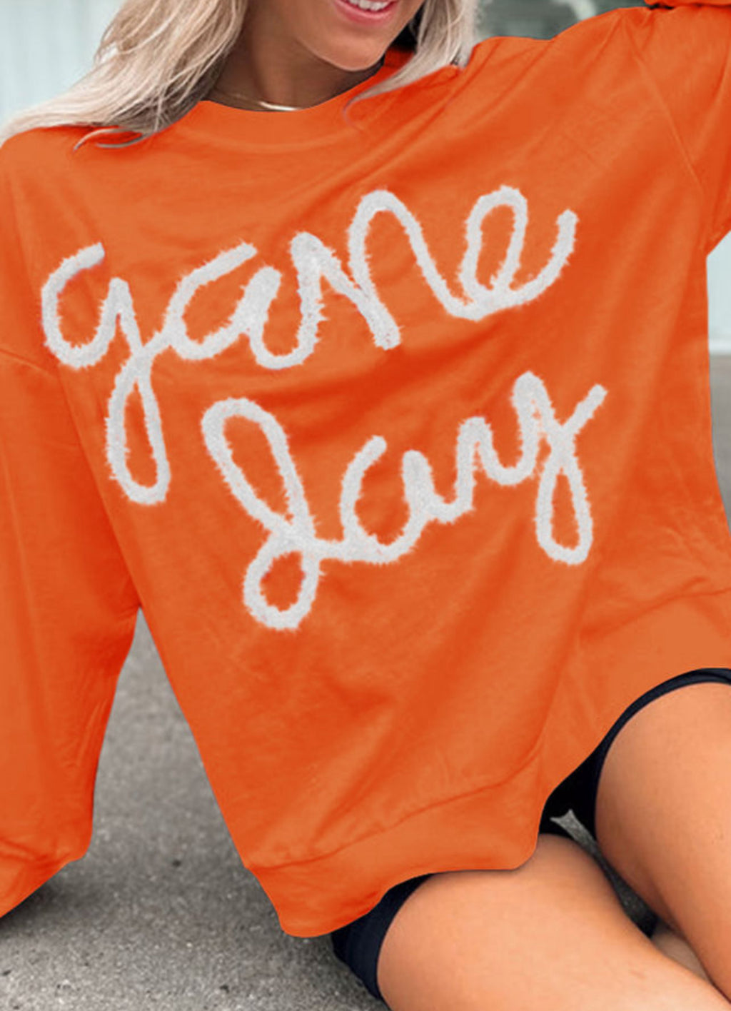Tinsel Game Day Sweater
