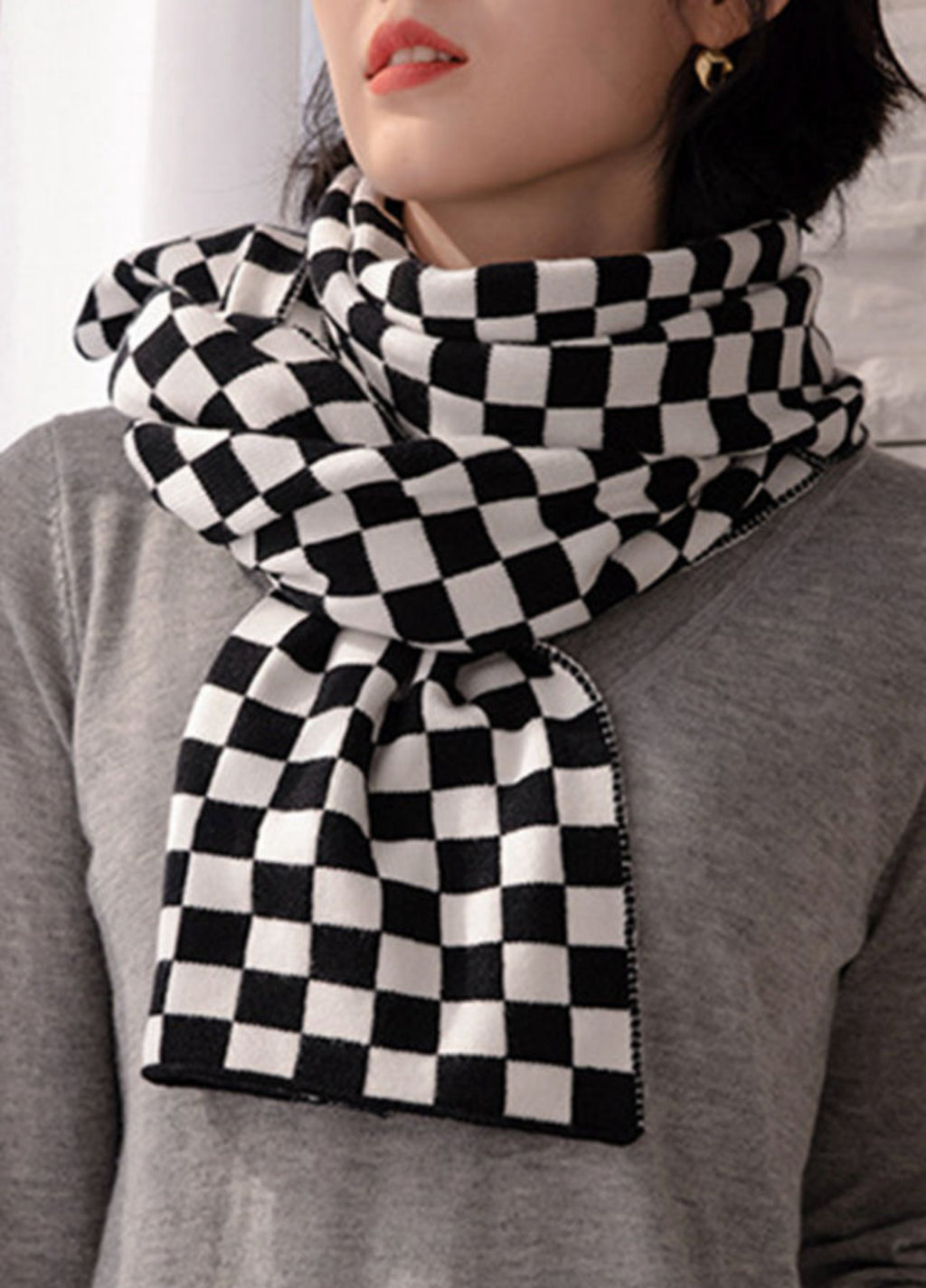 Checkered Scarf