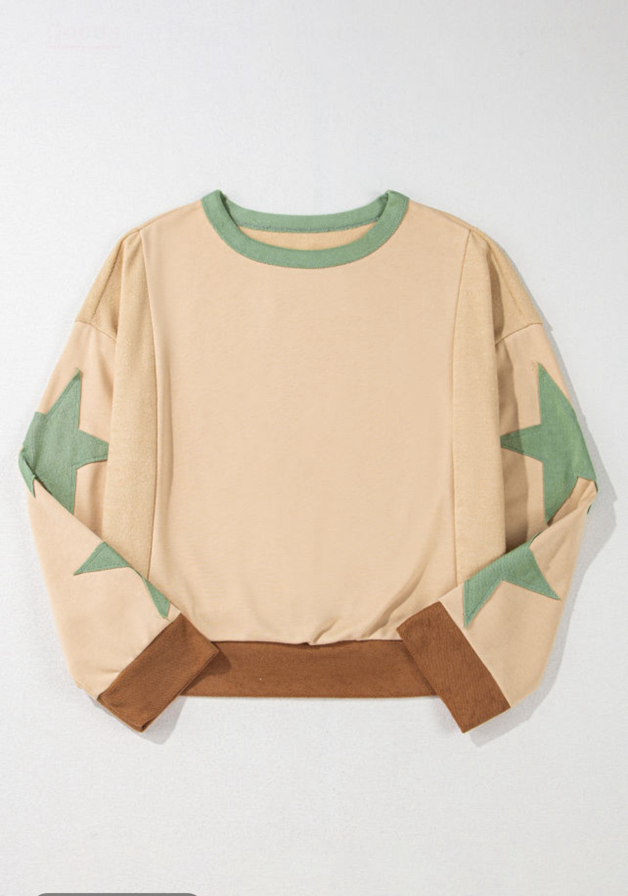 Parchment Star Oversized Sweater