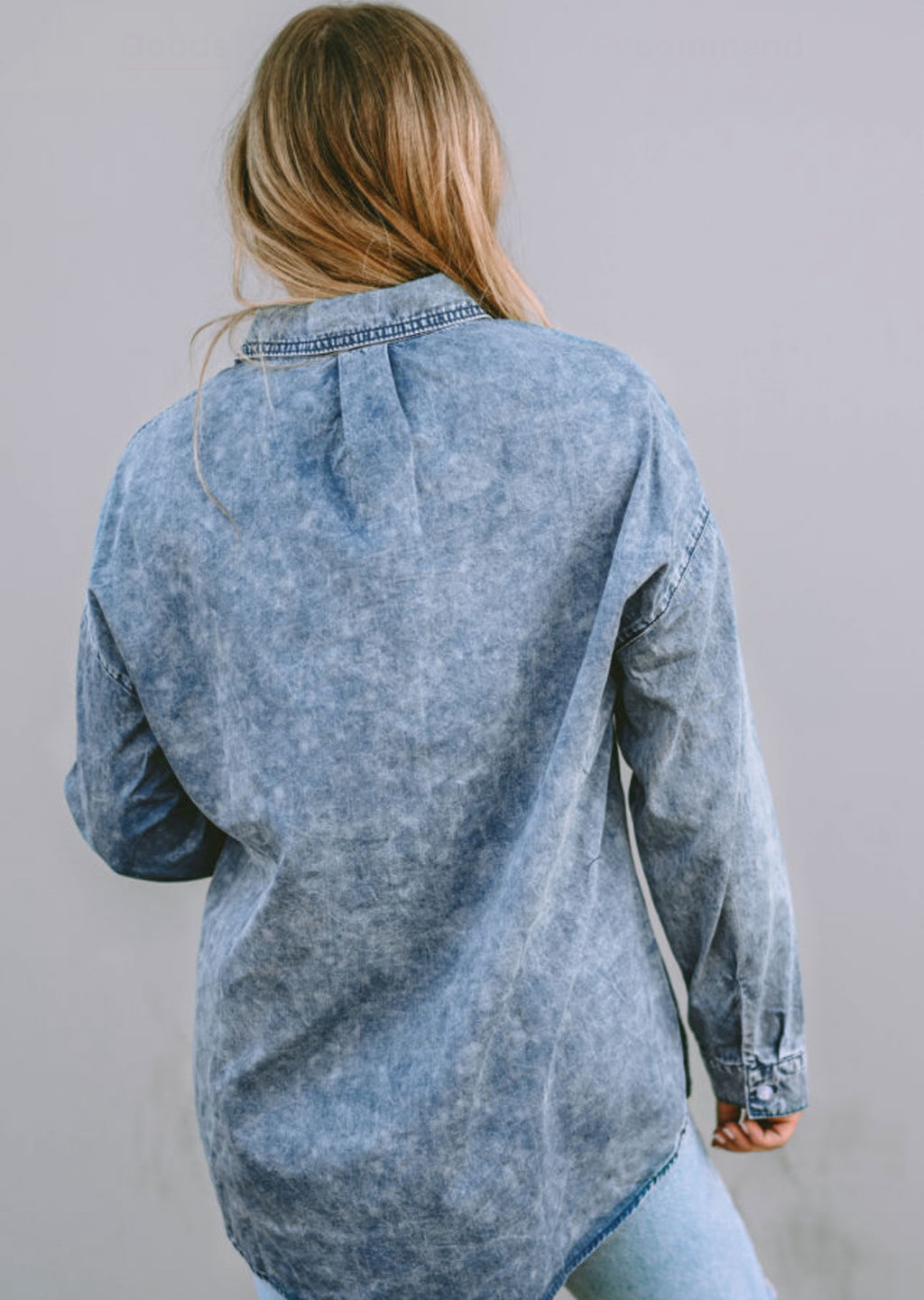 Blue Sky Vintage Denim Shirt