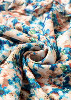 Sky Blue Floral Blouse