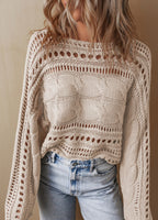 Knitted Crop Blouse