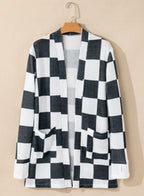Checkered Cardigan