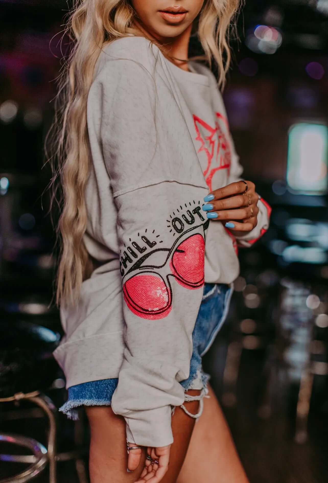 Chill Out Tiger Sweater