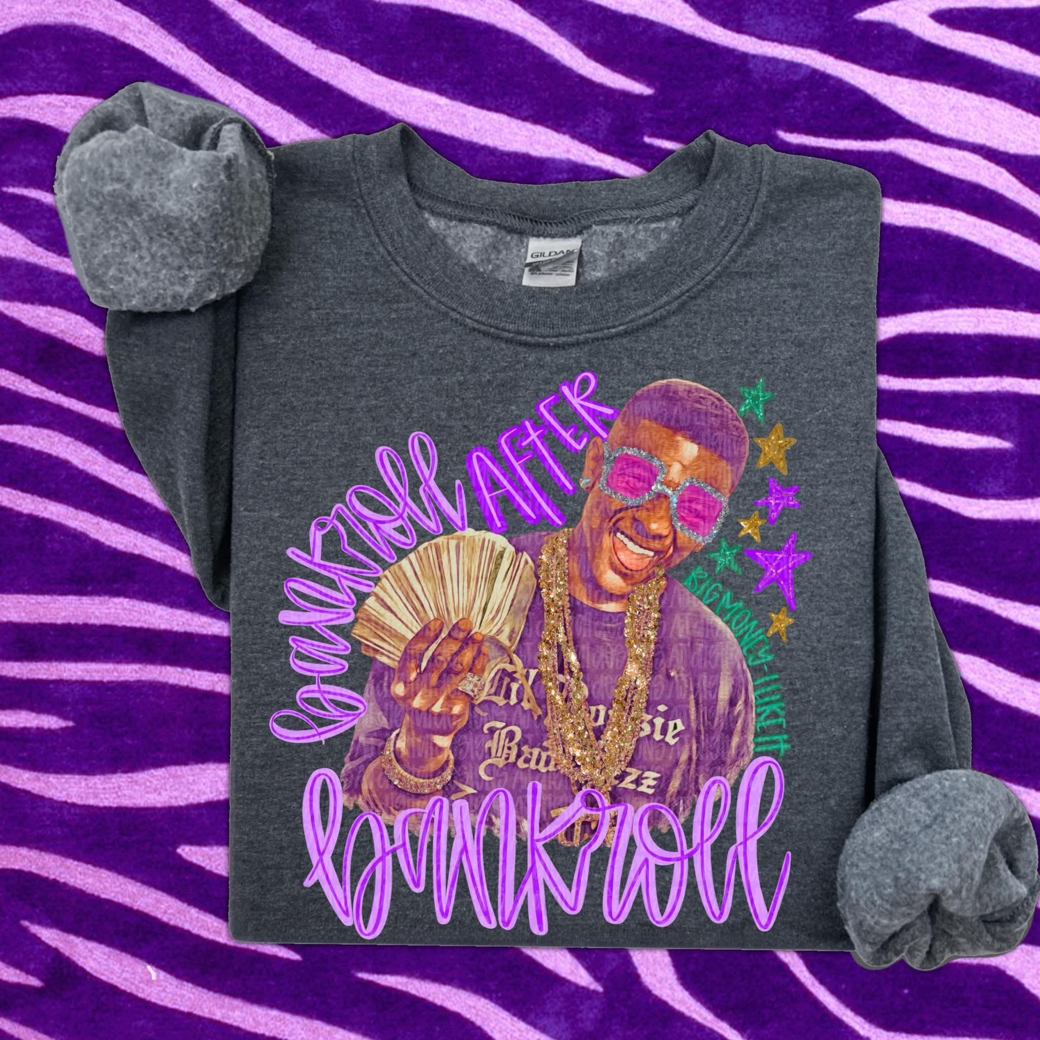 Bank roll tee or crew