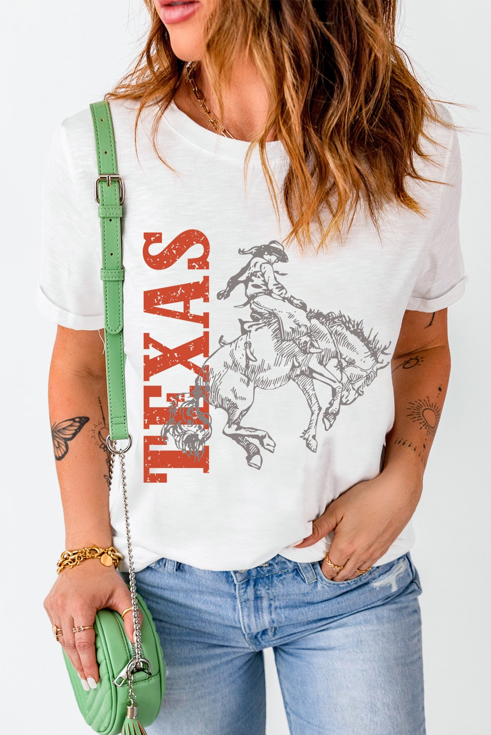 Texas Cowboy Western T-Shirt