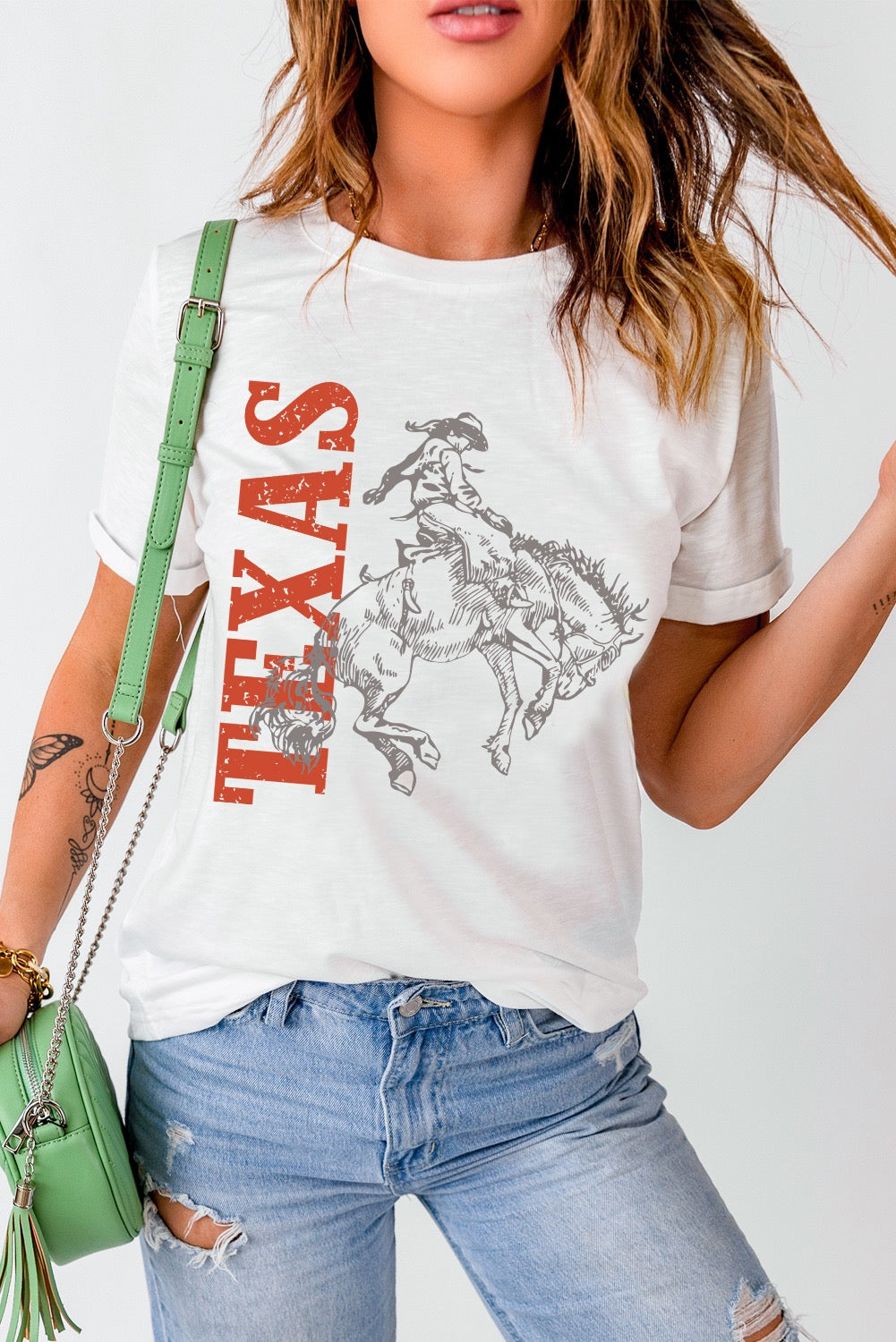 Texas Cowboy Western T-Shirt