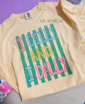 I Dilly And I Dally Tee | Funny Mom Shirt | Procrastinator Tee | Relatable Graphic Tee | Cute Trendy Shirt | Comfort Colors Tee