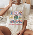 Mentally In Off-Campus Graphic Tee | Hockey Romance Reader Shirt