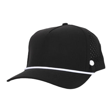 The Destroyer Performance Golf Rope Hat: Black