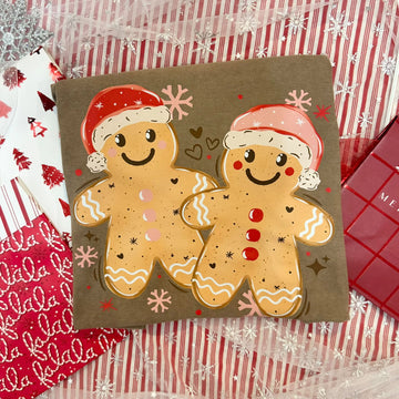 Gingerbread Cookies Baking Spirits Bright Dark Brown Gildan Hoodie