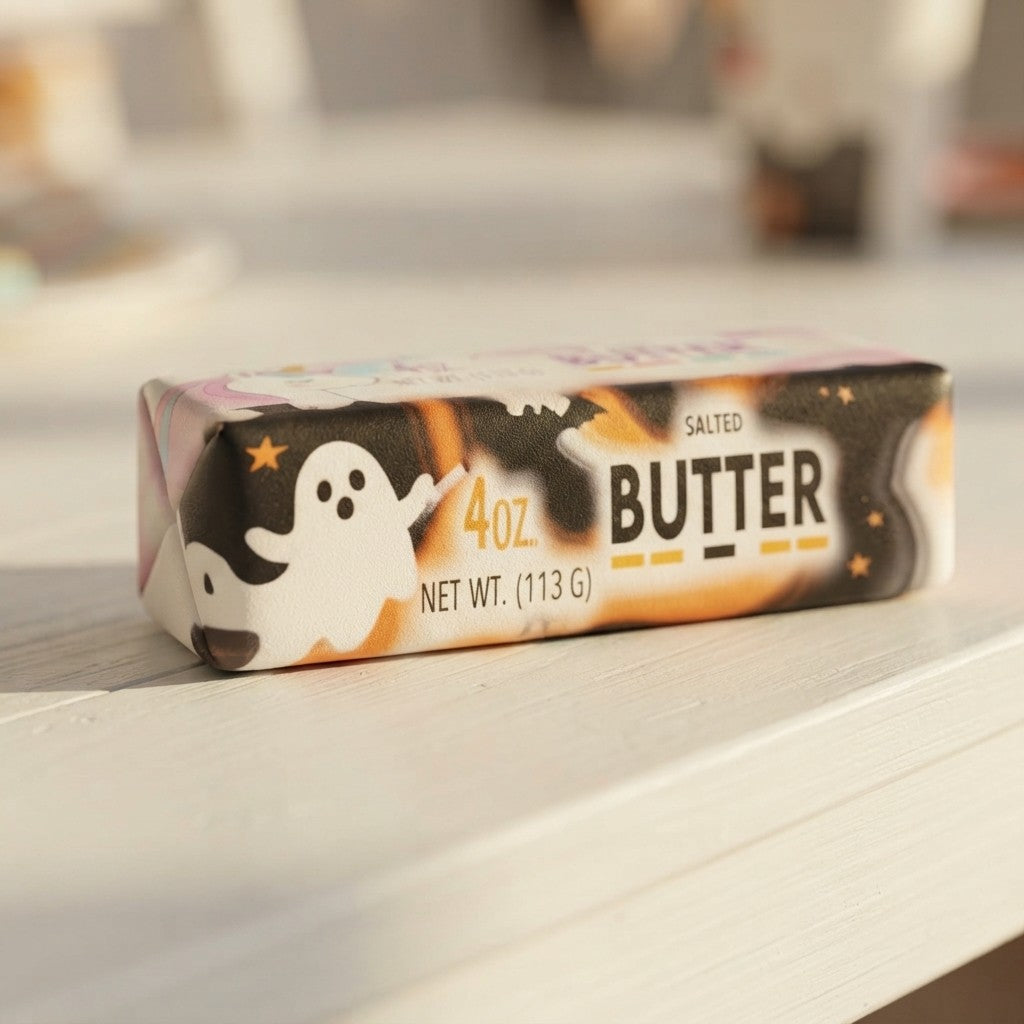 Ghost Halloween Butter Squishy