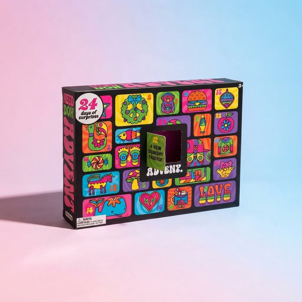 Advent Calendar Pop Cube Squishy Toy